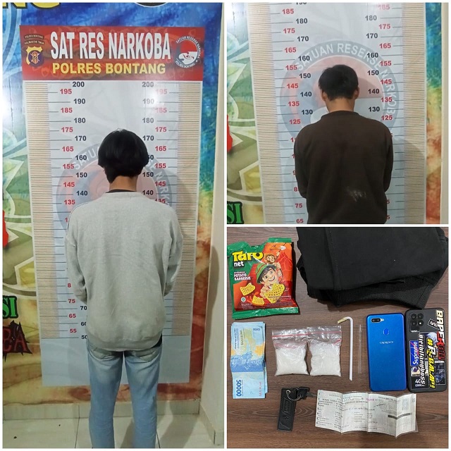Satresnarkoba Polres Bontang Tangkap Dua Orang Kurir Narkoba, Sita 96 Gram Sabu WhatsApp Image 2022 09 15 at 08.36.36