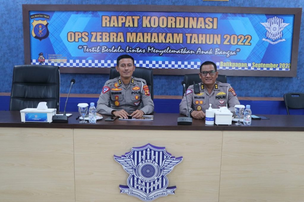 Siapkan Pelaksanaan Operasi Zebra, Ditlantas Polda Kaltim Laksanakan Rapat Koordinasi WhatsApp Image 2022 09 23 at 10.45.08 1