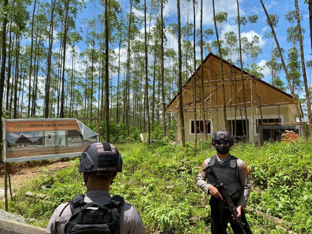 Pastikan Situasi Pembangunan IKN Berjalan Lancar Satgas Ops Nusantara Polda Kaltim Laksanakan Patroli Rutin WhatsApp Image 2022 10 29 at 16.52.23
