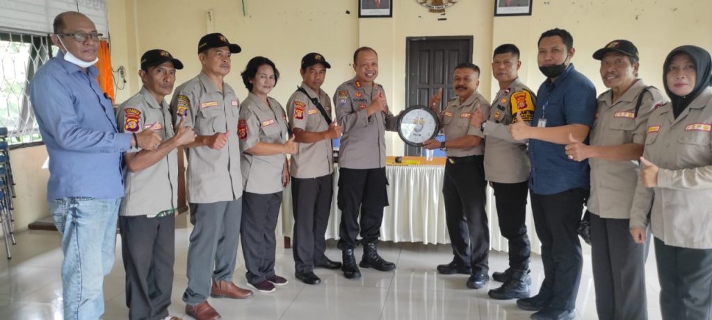 Kunjungan dan Arahan dari Kasubdit Binpolmas Polda Kaltim AKBP Sugiyanto Tentang Tugas Pokok Bhabinkamtibmas Bersama FKPM binpolmas