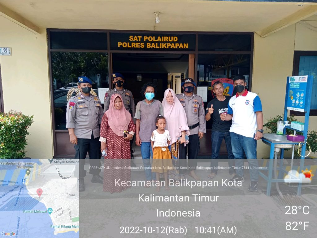 Penemuan Korban Hilang dalam Keadaan Selamat di Kec. Balikpapan Barat hilanh 1