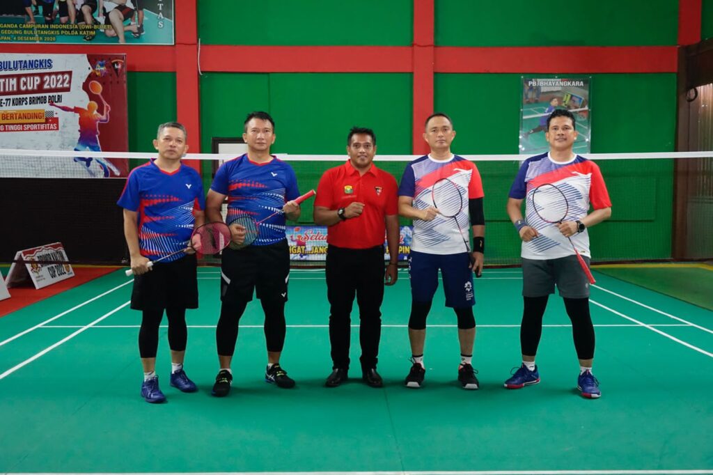 Kapolda Kaltim Buka Turnamen Badminton Dalam Rangka Menyemarakkan HUT Ke-77 Korps Brimob Polri C5DC285E 5720 487F A583 FB31FF983B69
