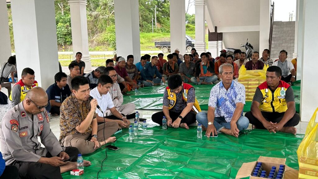 Personel Operasi Kepolisian Kewilayahan Nusantara Mahakam, Gelar Doa Bersama doa sama 1