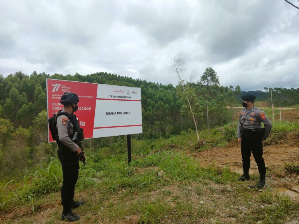 Antisipasi Gangguan Kamtibmas, Regu B Satgas Ops Nusantara Polda Kaltim Laksanakan Patroli dan Pengamanan di wilayah IKN ikn