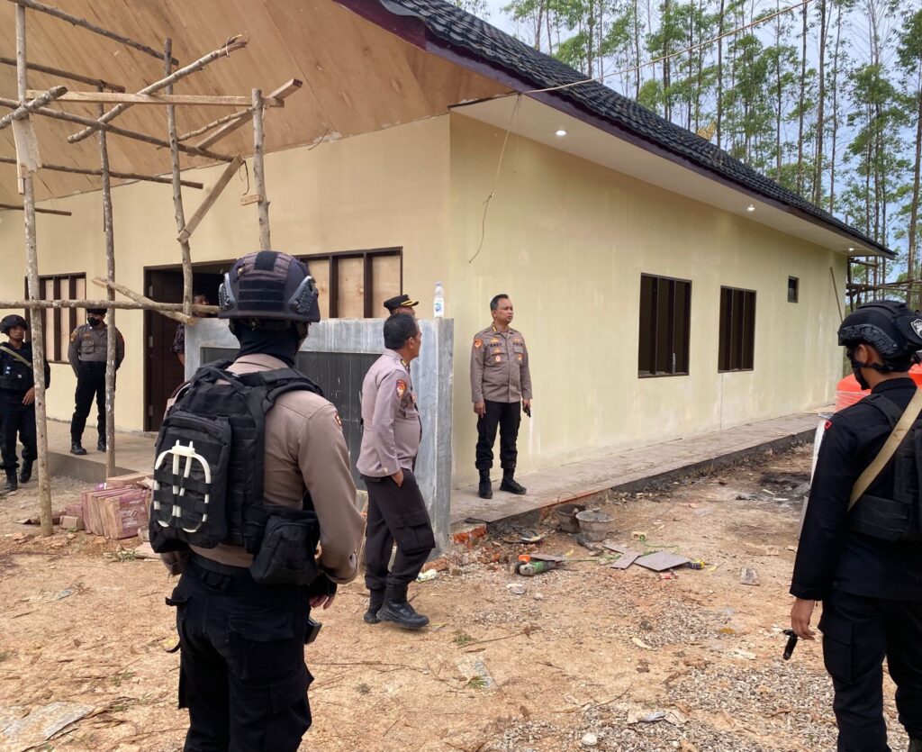 Satgas Ops Nusantara Polda Kaltim Laksanakan Pengamanan di IKN, Tuk Antisipasi Terjadinya Gangguan Kamtibmas iknn 1
