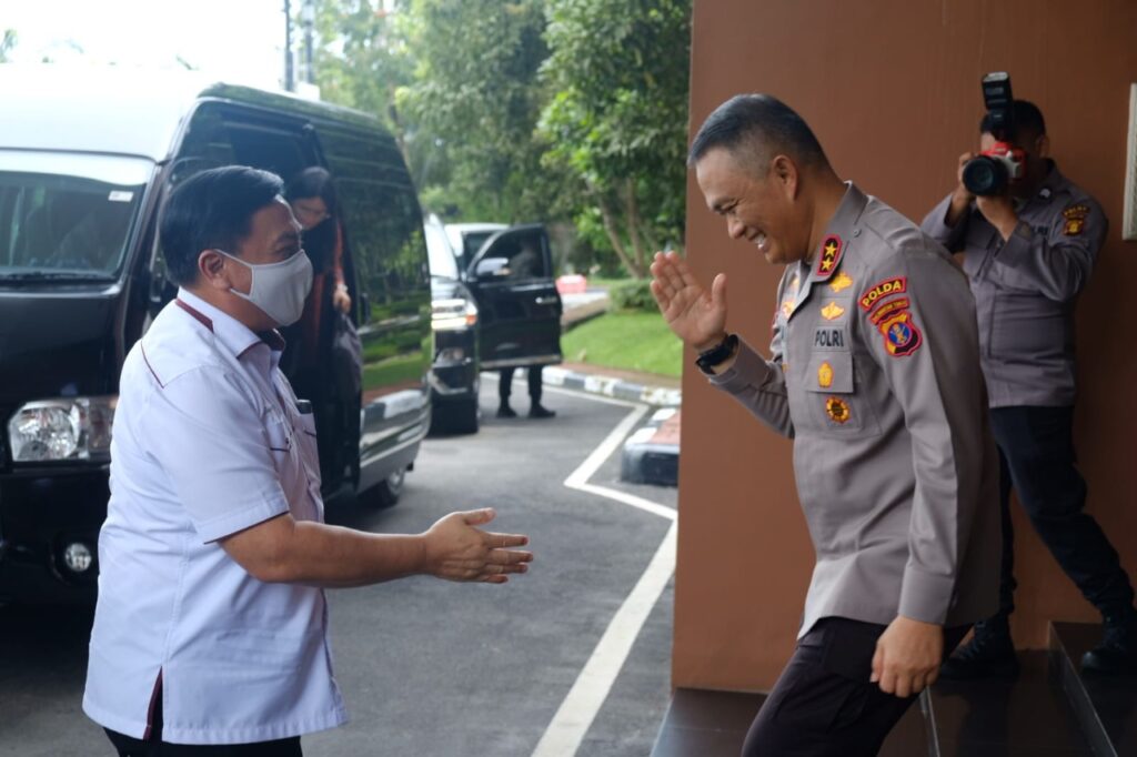 Kapolda Kaltim Sambut Kedatangan Rombongan Komisi Kepolisian Nasional (Kompolnas) RI kompolnas 2