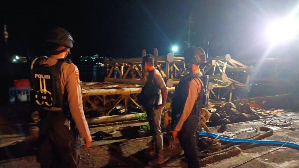 Antisipasi Gangguan di Wilayah IKN, Personel Ditsamapta Laksanakan Operasi Kepolisian Kewilayahan Nusantara Mahakam pbalang