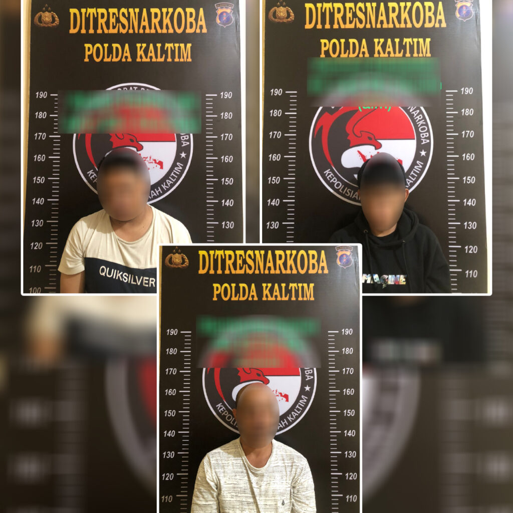 Polda Kaltim Berhasil Gagalkan Peredaran Sabu di Balikpapan Sebanyak 199 Gram tersangka