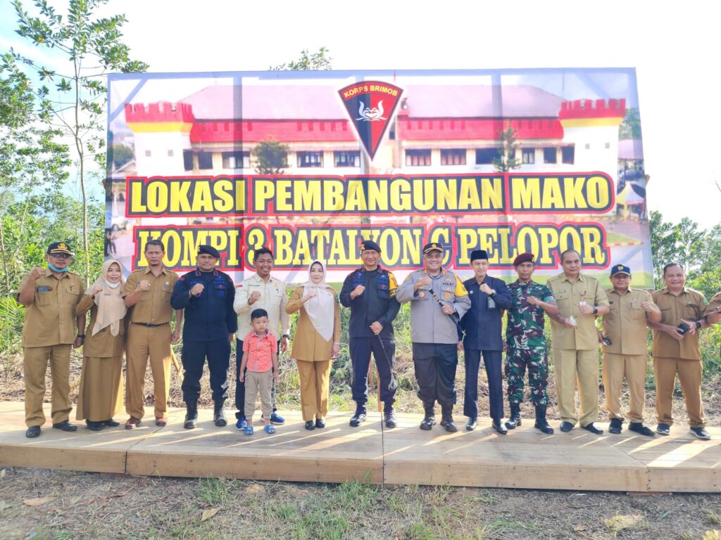 Dansat Brimob Kaltim Cek Lokasi Rencana Pembangunan Mako Kompi 3 Batalyon C Pelopor WhatsApp Image 2022 12 29 at 10.32.24