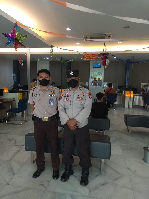 Polres Bontang Rutin Melaksanakan Pengamanan Obyek Vital Perbankan a