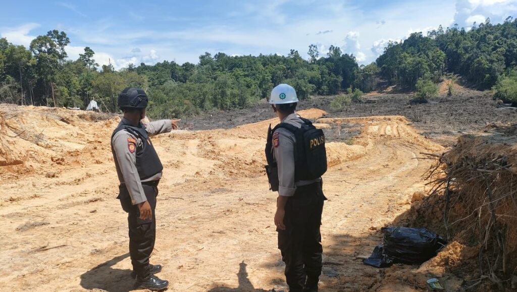 Satgas Ops Nusantara Polda Kaltim Laksanakan Pengamanan dan Sambang Kamtibmas di Wilayah IKN ikn 17