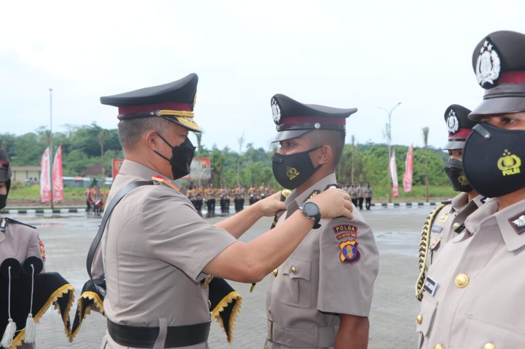 Kapolda Lantik 438 Bintara Polri Lulusan SPN Polda Kaltim kk