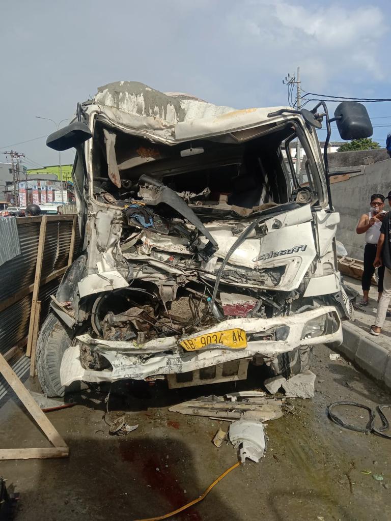 Terjadi Lakalantas di Muara Rapak, Polisi Lakukan Evakuasi dan Tindak Lanjut Penyebab Kejadian Tersebut laka