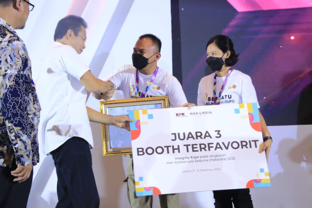 Peringatan Hakordia 2022, Polri Raih Peringkat 3 Peserta Terfavorit mabes 1