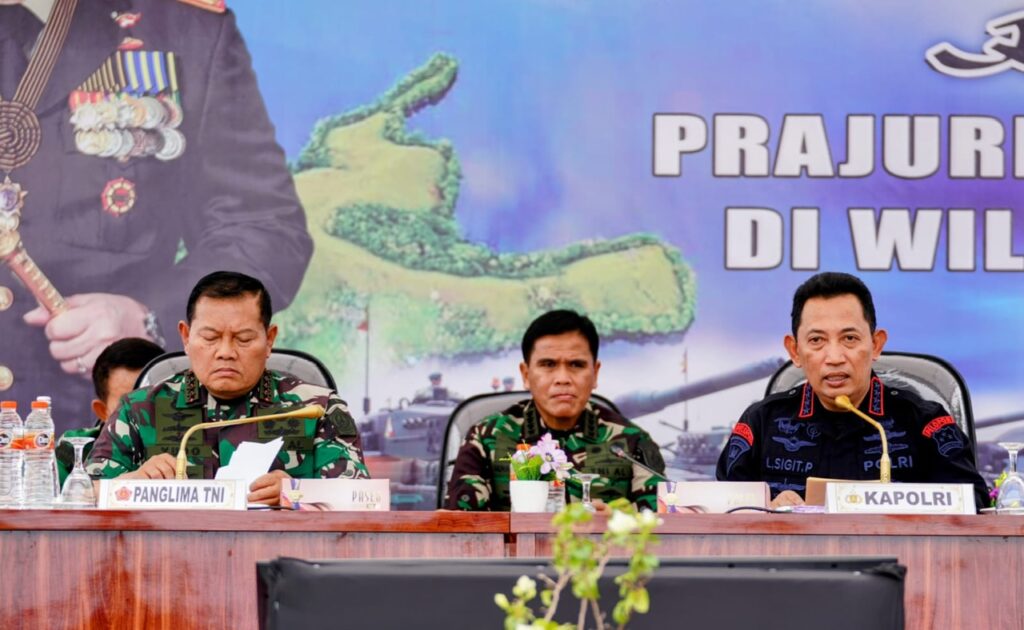 Kapolri Tegaskan TNI-Polri Kawal Seluruh Kebijakan Pemerintah Terkait Pembangunan Papua 42B27923 276A 43E7 B8EB A30A2E93191A