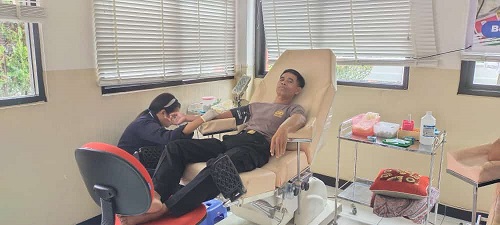 Jalin Sinergitas Polres Bontang Ikuti Kegiatan Donor Darah Dalam Rangka HUT Satpam Ke – 42 63D4EE9A 44DD 4E94 B11F 6F908F5061CA