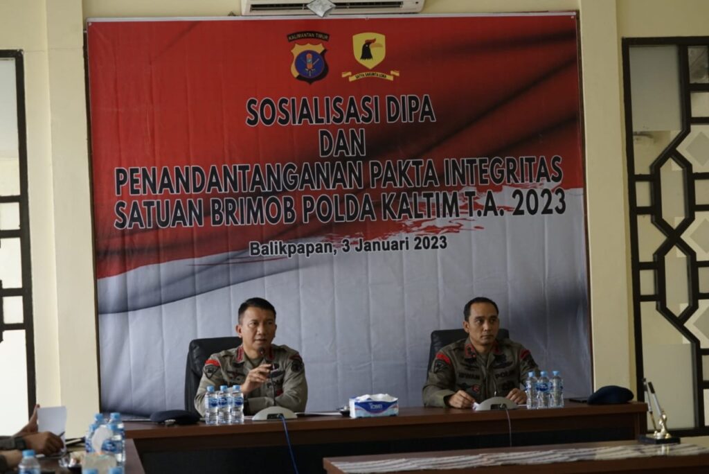 Sosialisasi DIPA Tahun 2023, Dansat Brimob Kaltim Harapkan Penggunaan Tepat Sasaran c10531fd 9fc3 41bb b2ba 79b83def4ffd