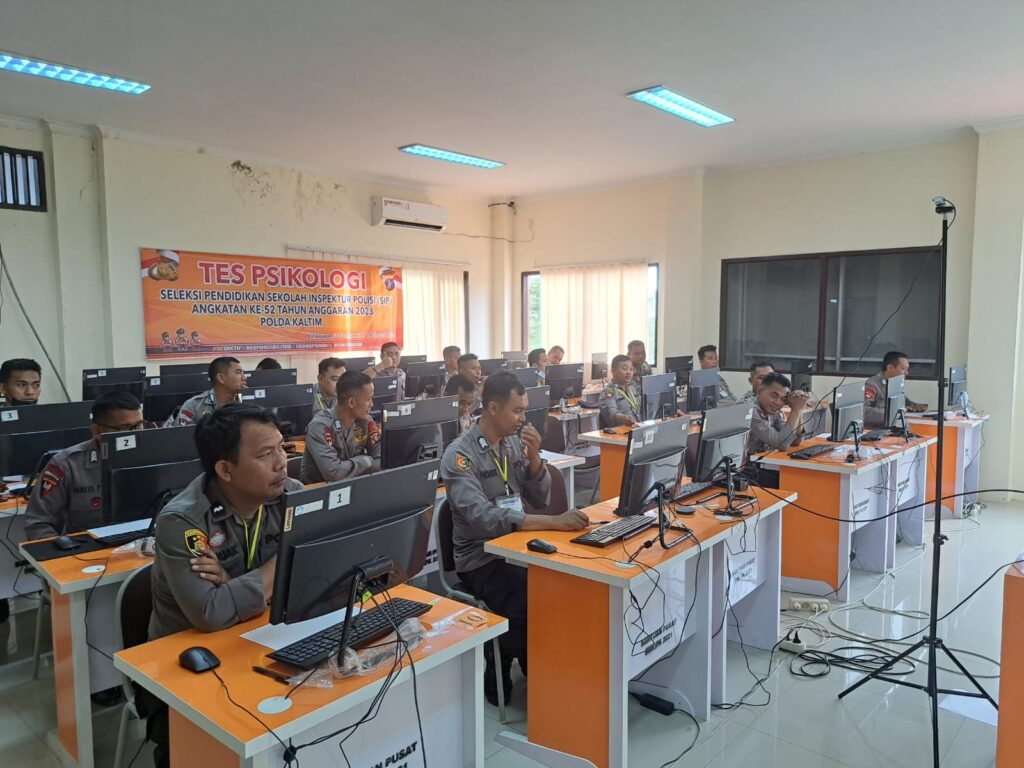 Biro SDM Polda Kaltim Gelar Cat Psikologi Seleksi SIP Polri Angkatan ke-52 T.A 2023 1EAAF3A6 625A 4213 8FFA 9B693FE94DD7