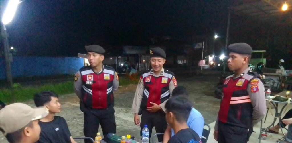 Cegah Gangguan Kamtibmas Sat Samapta Polres Paser Giatkan Patroli Malam 34