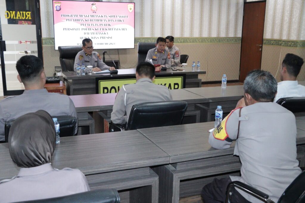 Polres Kutai Kartanegara Gelar Pelatihan Keterampilan Dan Etika Pelayanan Publik 46809254 3AA8 45C5 AADB DF048A541BC0