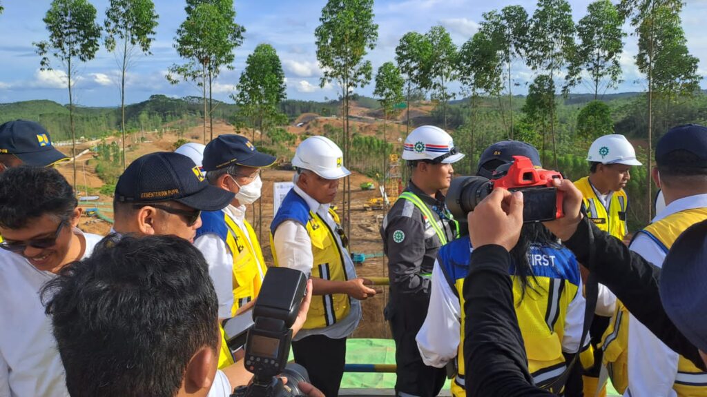 Satgas Ops Nusantara Mahakam Polda Kaltim Gelar Pengamanan Kunjungan Menteri PUPR Di IKN Nusantara FFDCC6C8 36DA 4C01 A8E2 777619D24B27