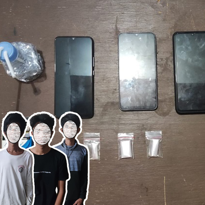 Tiga Pengedar Sabu Berhasil Diamankan Tim Opsnal Polsek Bontang Utara bersama Satresnarkoba Polres Bontang Untitled 1