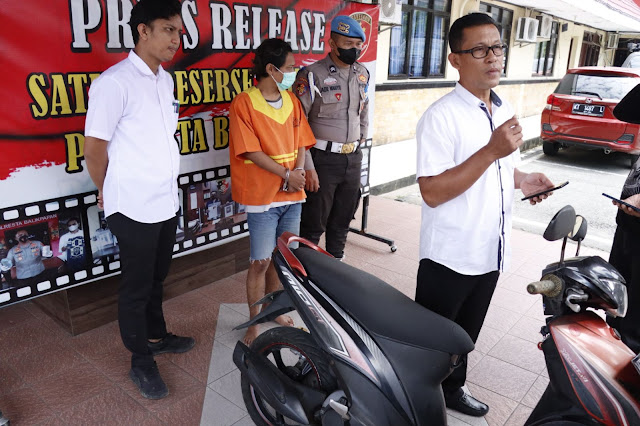 Ringkus Pelaku Curanmor, Satreskrim Polresta Balikpapan Amankan Satu Unit Motor WhatsApp Image 2023 02 08 at 14.16.19