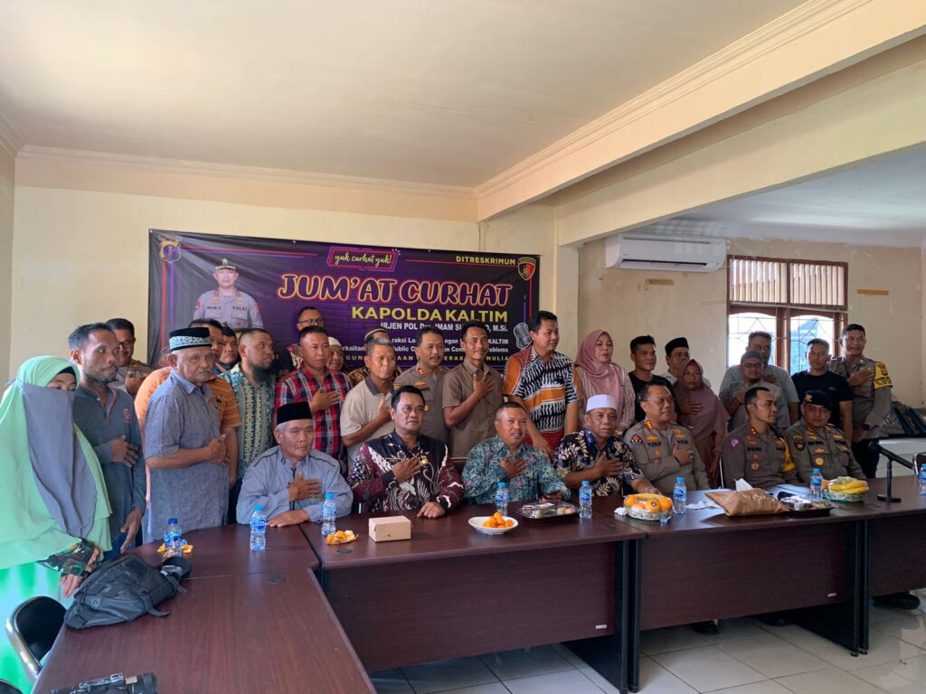 Kabid Humas Polda Kaltim : Jumat Curhat Perkuat Komunikasi Warga Dengan Polri gigyiy