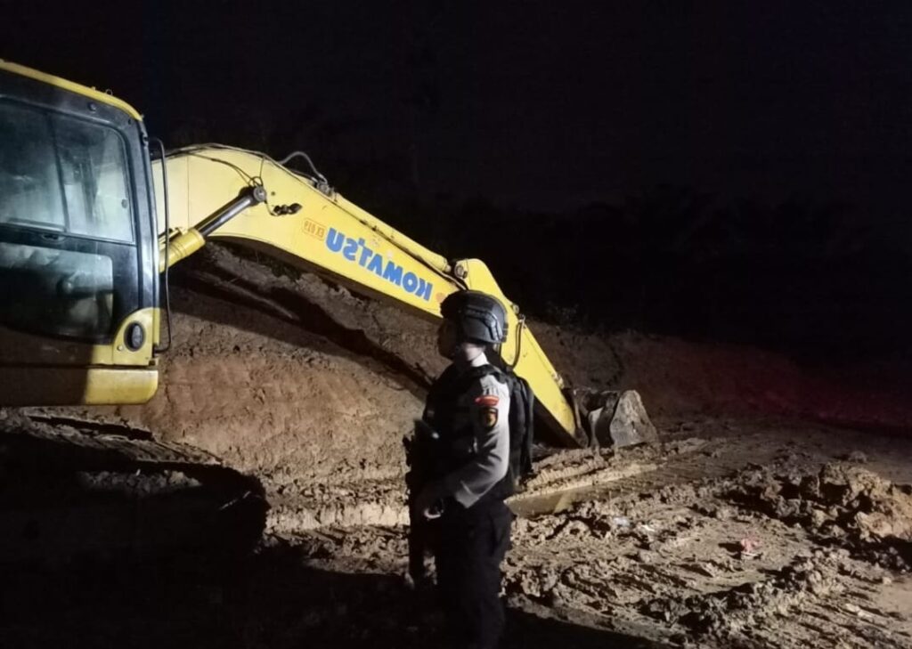Kawal Pembangunan IKN, Satgas Ops Nusantara Mahakam Gelar Patroli Rutin di KIPP gkfk