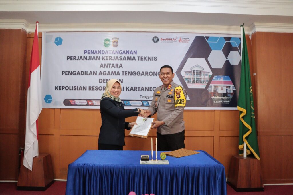 Perkuat Sinergitas, Polres Kutai Kartanegara Dan Pengadilan Agama Tenggarong Bangun Kerjasama p2