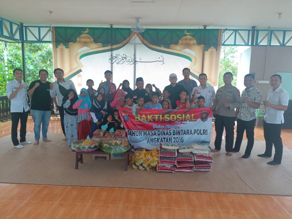 Bintara Polri Angkatan 2016 Gelar Bhakti Sosial Dalam Rangka 7 Tahun Masa Pengabdian AA97A818 3FC4 4CCD 85FC 1B4CB65F6E95