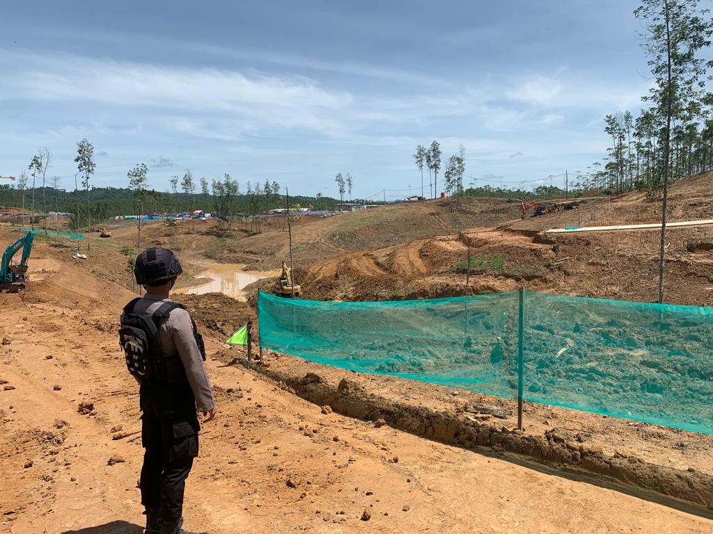 Satgas Ops Nusantara Polda Kaltim Giatkan Pengamanan di Kring Pos IKN, Guna Cegah Gangguan Kamtibmas WhatsApp Image 2023 03 13 at 18.05.57