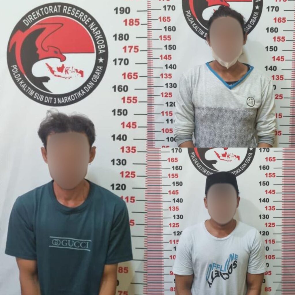 Ditresnarkoba Polda Kaltim Amankan Tiga Pria Beserta Sabu Dengan Berat Total 16,94 Gram WhatsApp Image 2023 03 31 at 21.33.26