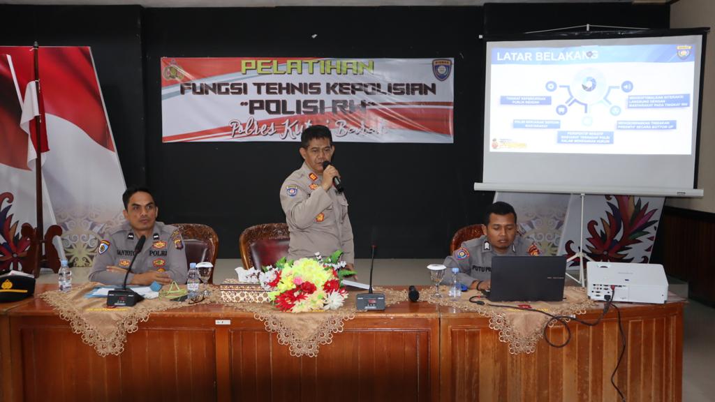 Satbinmas Polres Kubar Gelar Fungsi Teknis Kepolisian Program Polisi RW Kepada Seluruh Bhabinkamtibmas Polsek Jajaran WhatsApp Image 2023 05 05 at 09.52.18