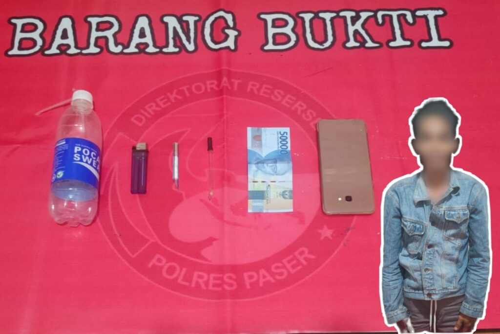 Penjual Narkotika di Muara Komam Berhasil Diringkus Satresnarkoba Polres Paser WhatsApp Image 2023 05 06 at 10.22.46