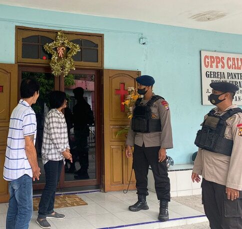 Kenaikan Isa Almasih, Batalyon A Pelopor Brimob Kaltim Amankan Ibadah di Sejumlah Gereja WhatsApp Image 2023 05 20 at 08.46.29 e1684543797451