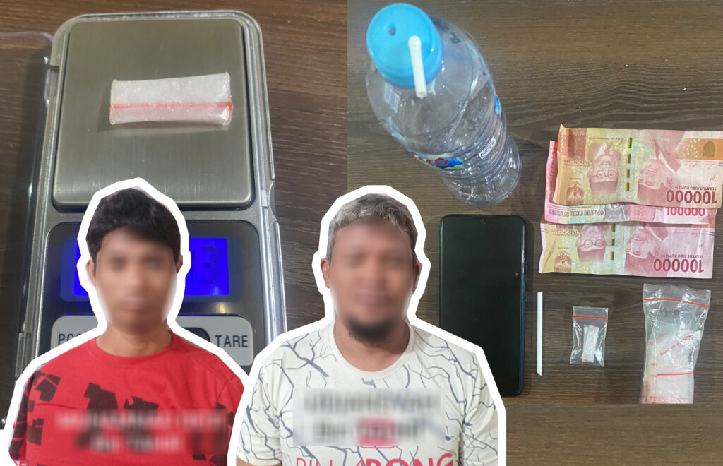 Polres Bontang Berhasil Mengungkap Kasus Peredaran Narkoba, Dua Pria Berhasil Diamankan Polisi adqd