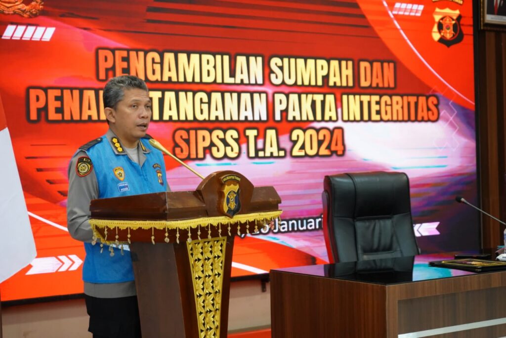 Karo SDM Polda Kaltim Pimpin Pakta Integritas dan Pengambilan Sumpah Seleksi SIPSS 2024 WhatsApp Image 2024 01 16 at 14.01.08 b32d7b31