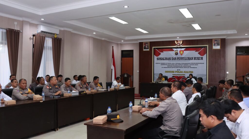 Bidkum Polda Kaltim Gelar Sosialisasi Hukum Tahun 2024 Di Polres Bontang WhatsApp Image 2024 01 31 at 16.18.13