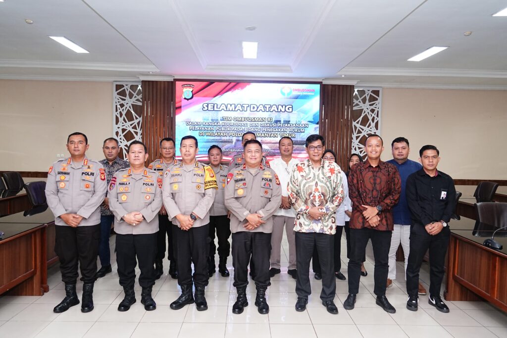 Perkuat Pelayanan Publik Bidang Penegakkan Hukum, Tim Ombudsman RI Kunjungi Polda Kaltim WhatsApp Image 2024 03 15 at 11.46.351