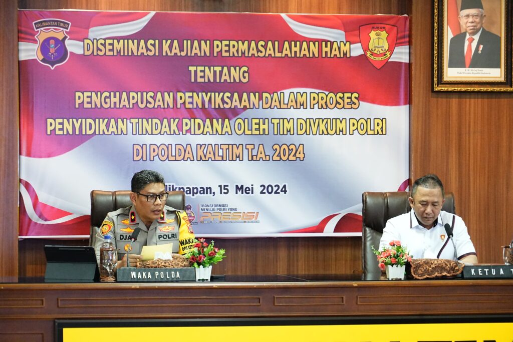 Polda Kaltim Gelar Diseminasi Kajian HAM Tentang Penghapusan Penyiksaan Dalam Proses Penyidikan Tindak Pidana WhatsApp Image 2024 05 15 at 15.06.18 9bad60c6
