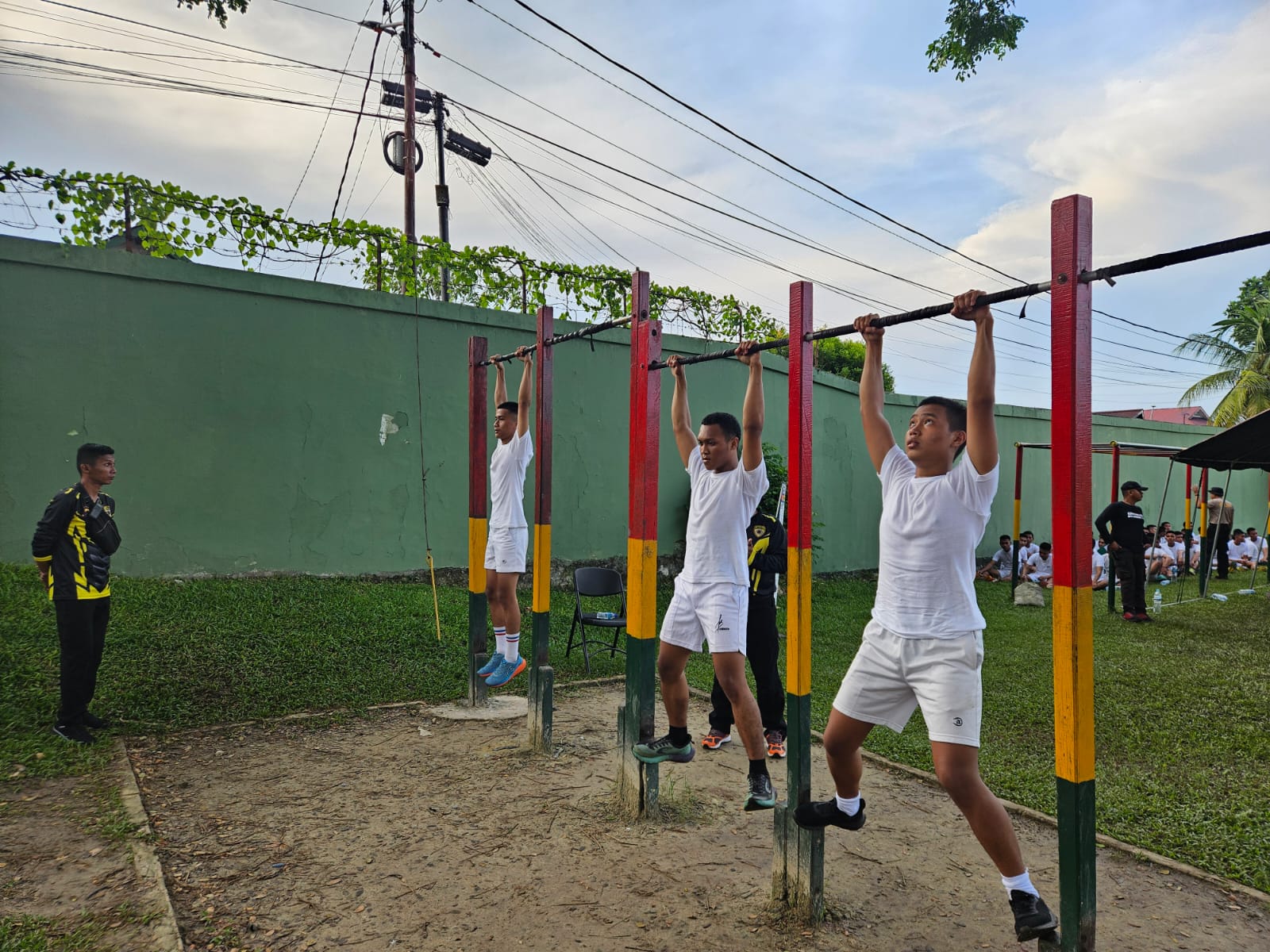 250 Peserta Seleksi Penerimaan Terpadu Bintara T.A. 2024 Ikuti Tes Kesamaptaan Jasmani dan Antropometri 1 WhatsApp Image 2024 06 12 at 13.14.22