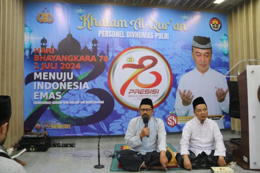 Divisi Humas Polri Gelar Khataman Dalam Rangka HUT Bhayangkara ke-78 WhatsApp Image 2024 07 02 at 06.23.40 64682e27
