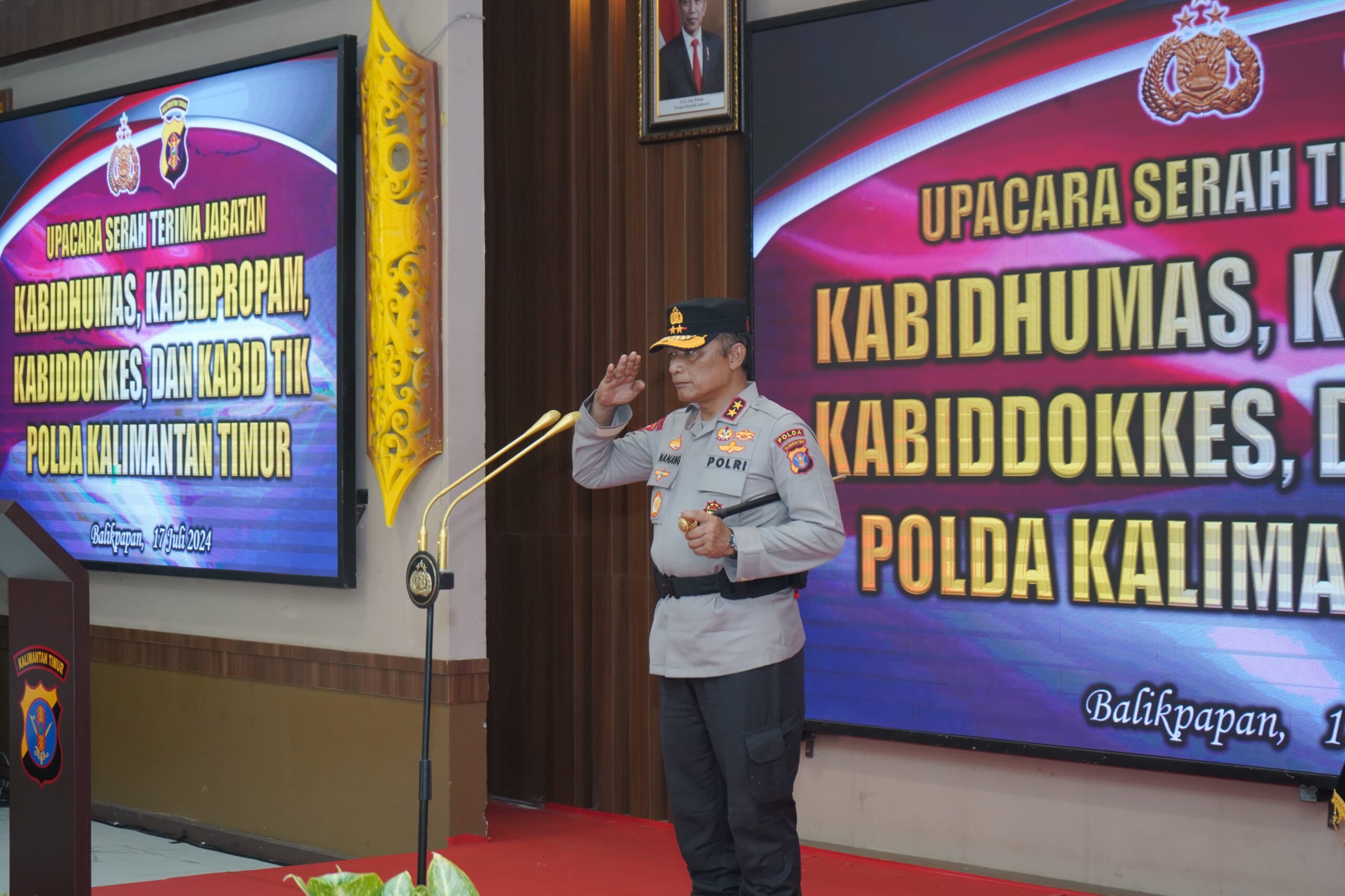 Kapolda Kaltim Pimpin Sertijab Empat Pejabat Utama Polda 1 WhatsApp Image 2024 07 17 at 16.01.45 scaled
