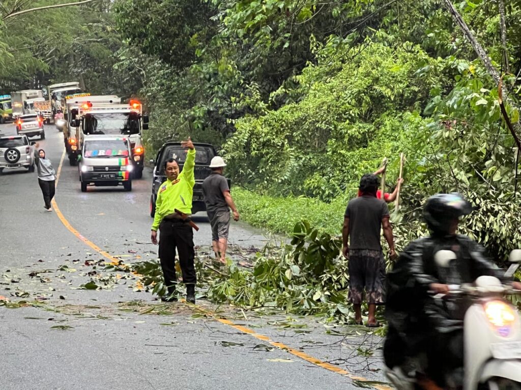 Personel Polsek Loa Janan Evakuasi Pohon Tumbang di Desa Batuah WhatsApp Image 2024 07 20 at 07.26.28 8250d54c