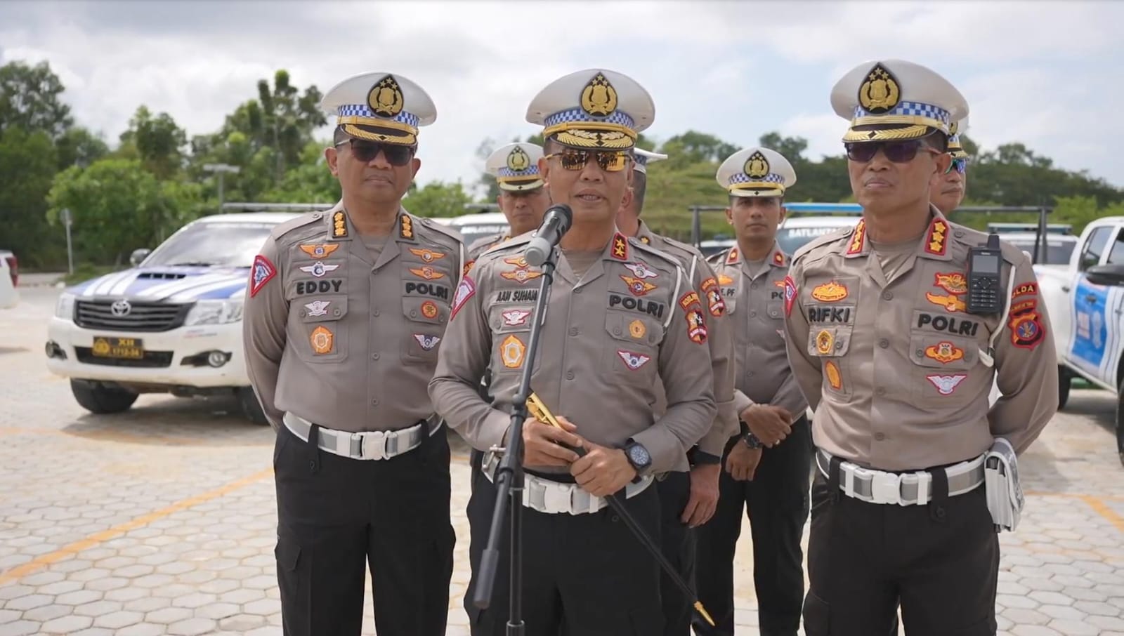 Jelang HUT RI ke-79 di IKN, Kakorlantas Cek Kesiapan Personel dan Kendaraan Lalu Lintas 1 WhatsApp Image 2024 08 12 at 12.06.29