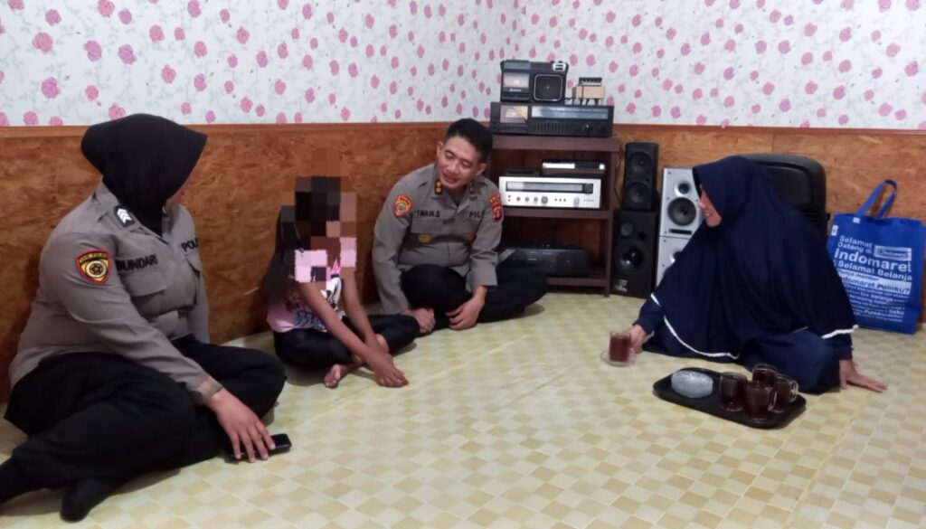 Upaya Pemulihan Trauma, Biro SDM Polda Kaltim Beri Pendampingan Psikologi Terhadap Korban Penculikan Anak di Balikpapan sdm