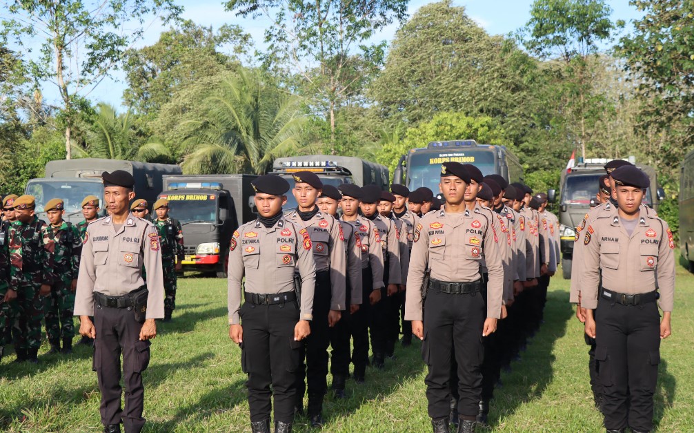 Gelar Pengamanan Kegiatan OASE KIM di Kalimantan Timur, Ratusan Personel Polda Kaltim dan Polres Jajaran Diturunkan 1