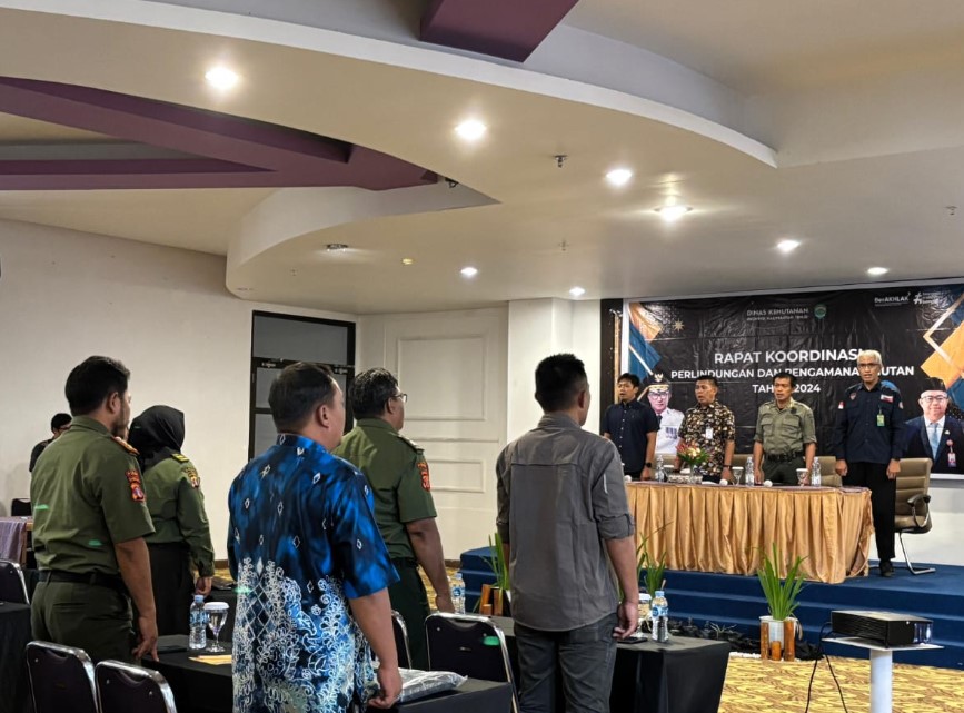 Polres Paser Hadiri Rakor Perlindungan Hutan Kabupaten Paser Tahun 2024: Sinergi Antar Instansi untuk Kelestarian Alam 3