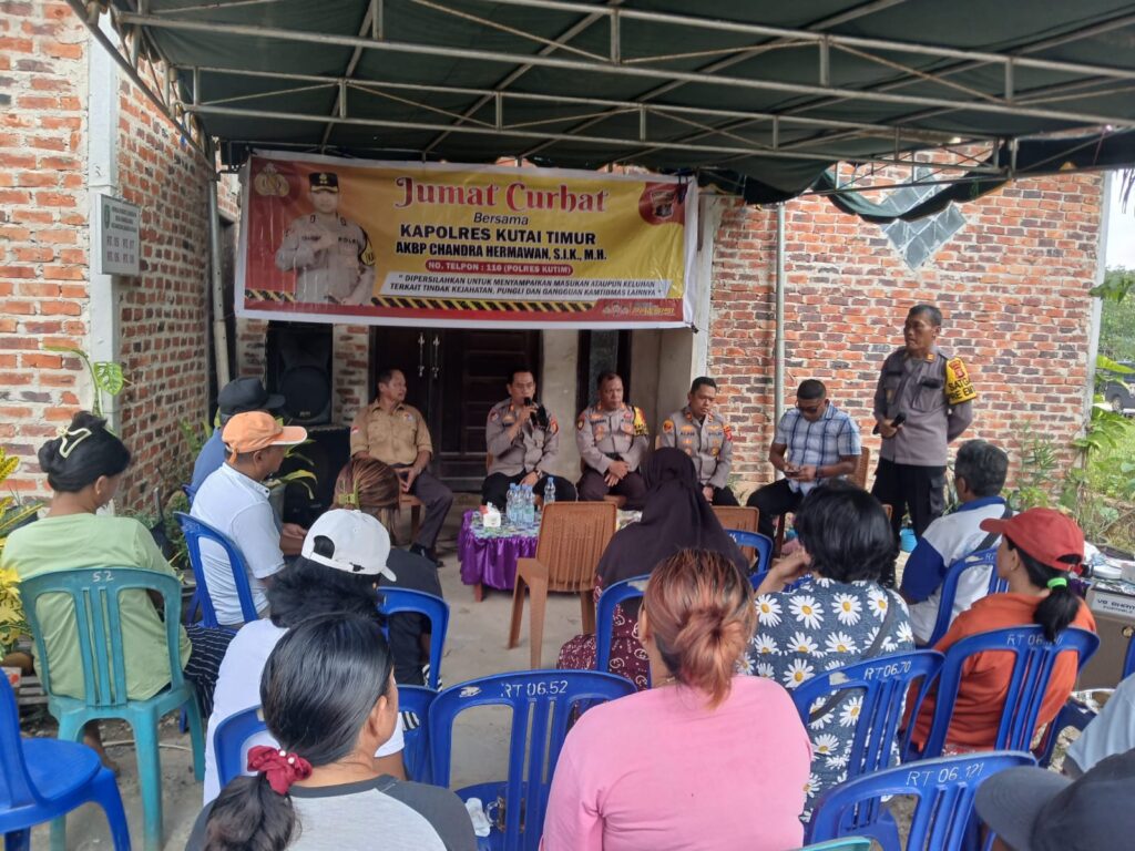 Wadah Masyarakat Berbagi Aspirasi dan Solusi, Polres Kutim Gelar Jumat Curhat WhatsApp Image 2024 09 20 at 18.01.50